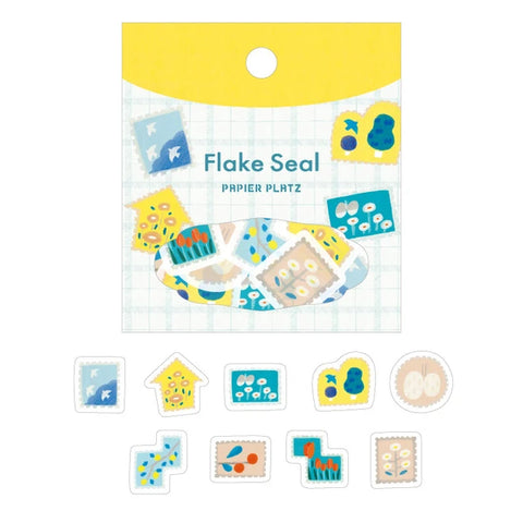 Papier Platz x Emi Nakano Flake Stickers - Stamps