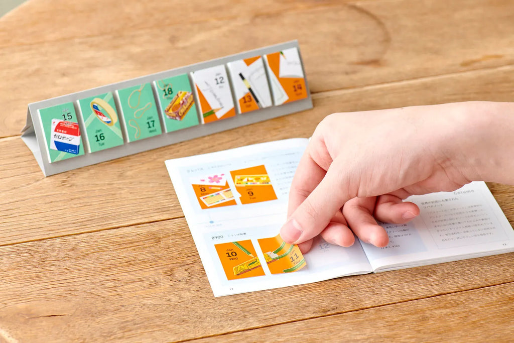  Himekuri Sticky Calendar 2024 Stationery Yoseka Stationery