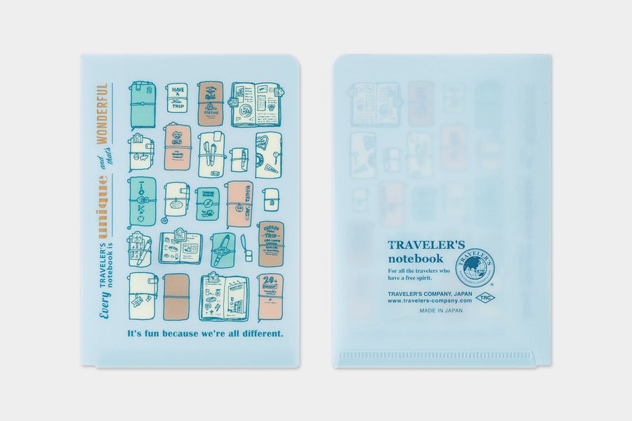 TRAVELER'S Notebook Passport Size Clear Folder 2027 (Pre-Order Starts Sept 7 @ 11am ET; Shipping Starts After 10/19)