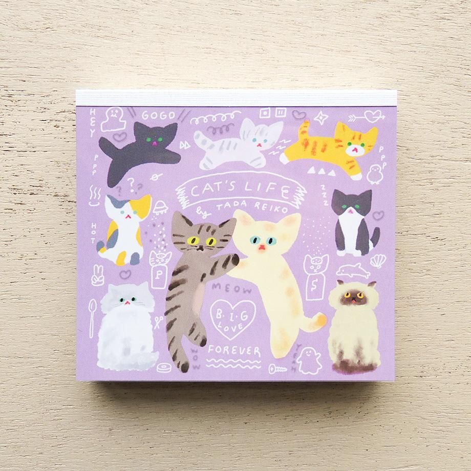 Cozyca - Reiko Tada Memo Pad - Cat's Life (Coming Soon) – Yoseka