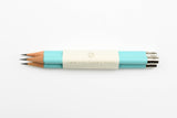 Faber-Castell - Graf von Faber-Castell Perfect Pencil - Turquoise Pocket Pencils - Pack of 3