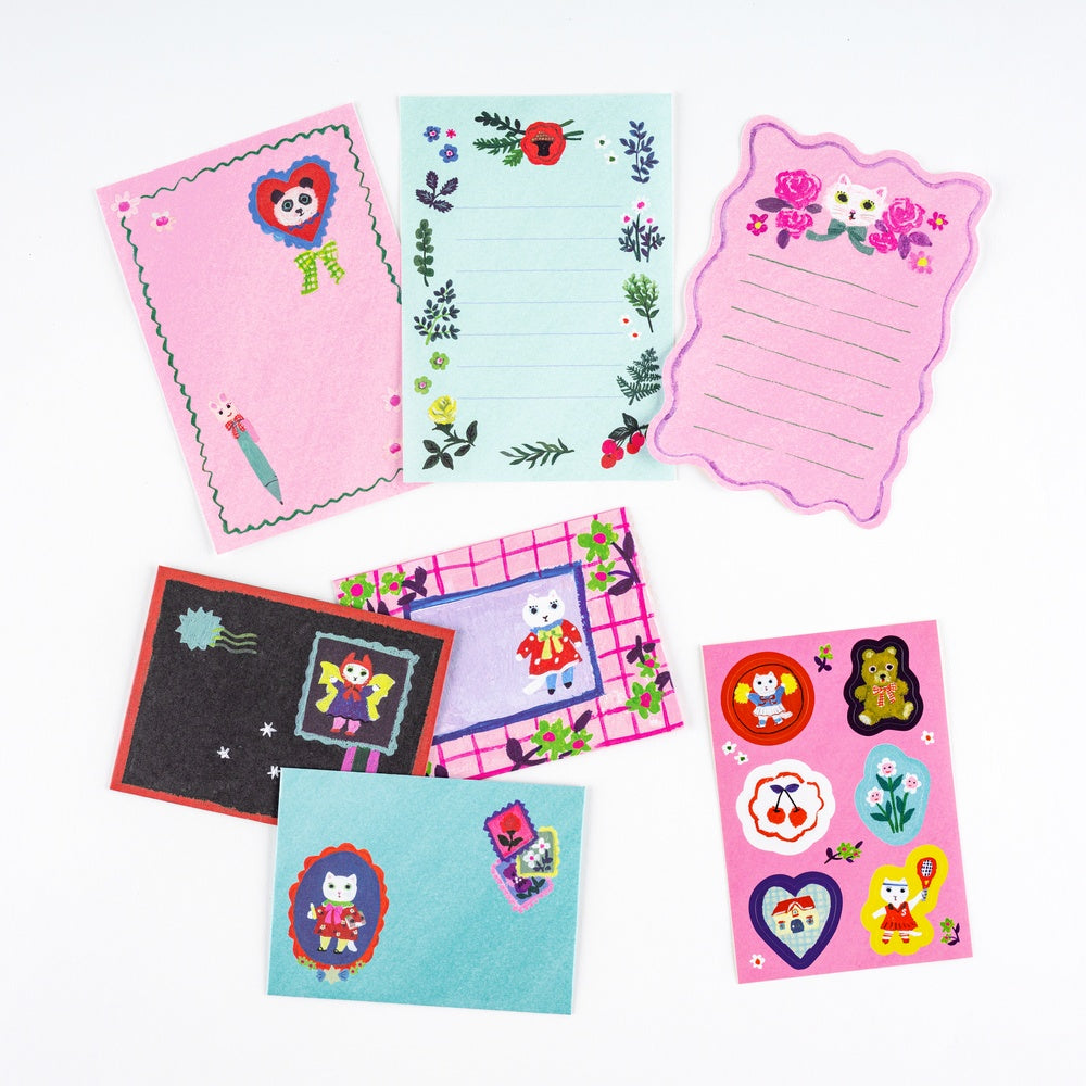 yumiページ Hobonichi 2026 - Yumi Kitagishi: White Cat's Mini Folder