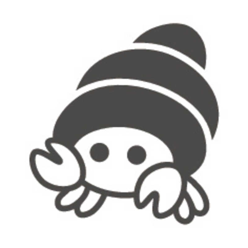 FriXion Erasable Stamp - Black - Hermit Crab (Coming Soon)