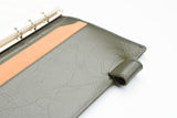 Raymay Davinci Olive Leather Slim Organizer - Bible Size - 8mm