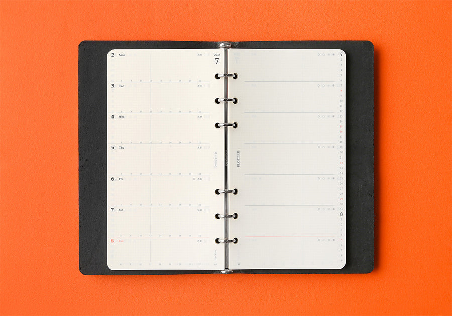 PLOTTER Schedule Refill 2027 - Weekly - Bible Size