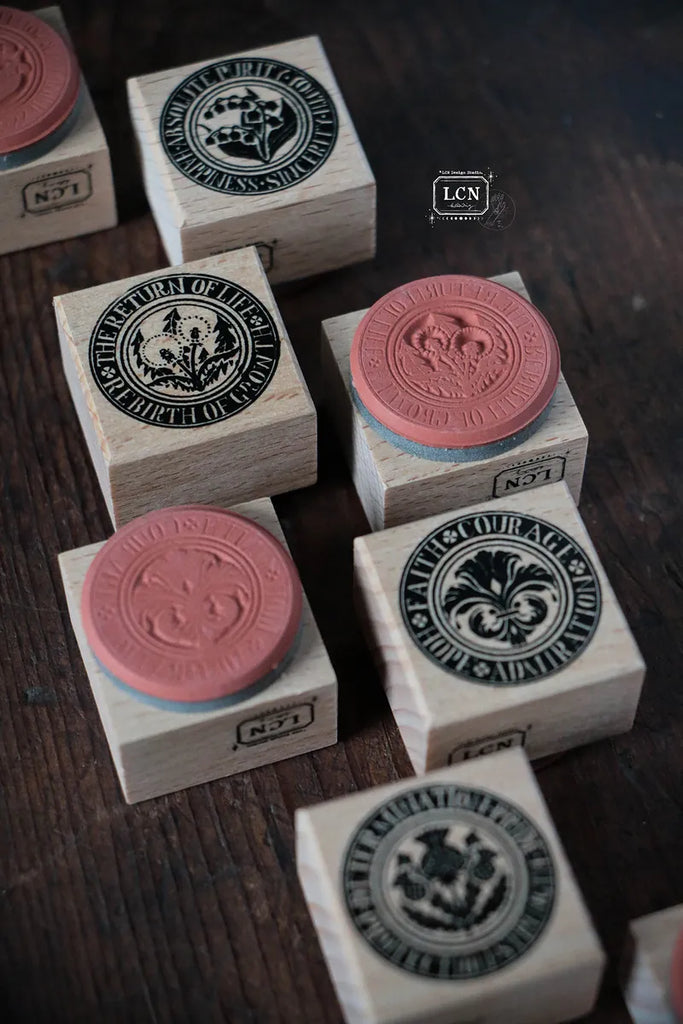 LCN Wax Seal Stamp Set – Yoseka Stationery