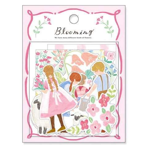 Mind Wave - Blooming Flake Sticker - Pink Sheep