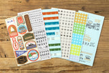 TRAVELER'S Notebook Customized Sticker Set for 2024 Diary