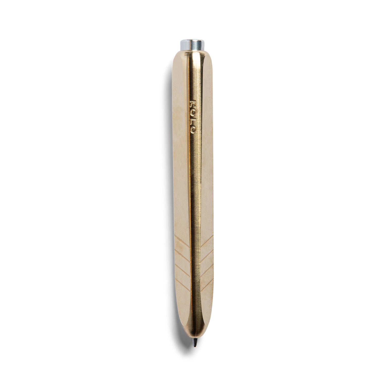 KOLO TINO ボールペン RAW BRASS本体 KOLO - Tino Ballpoint Pen – Yoseka Stationery