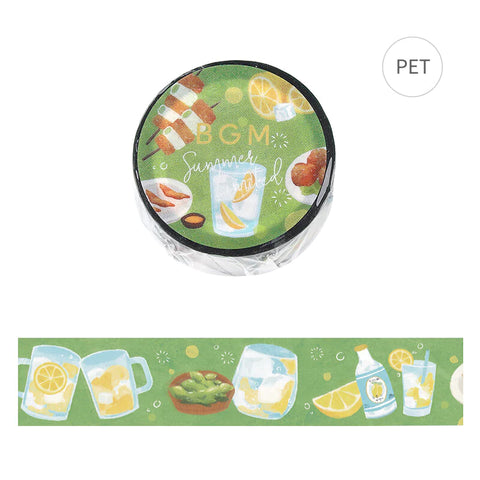BGM Summer Limited Clear Washi Tape - Cheers