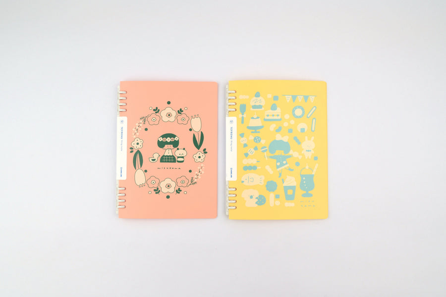 KING JIM x mizutama Ring Notebook - Tefrenu - A5