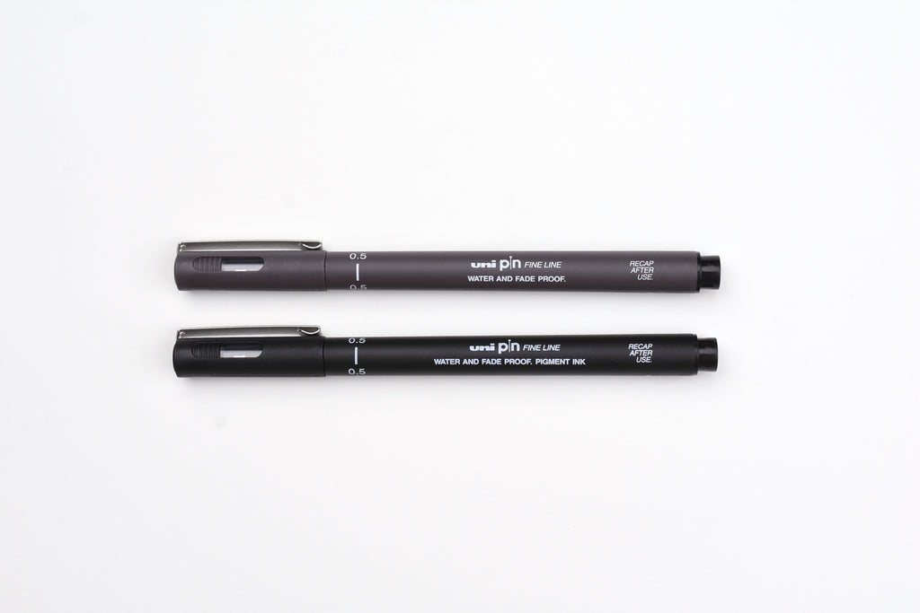 uni PIN Pigment Fineliner Drawing Pen // Black (0.03mm - 1.2mm