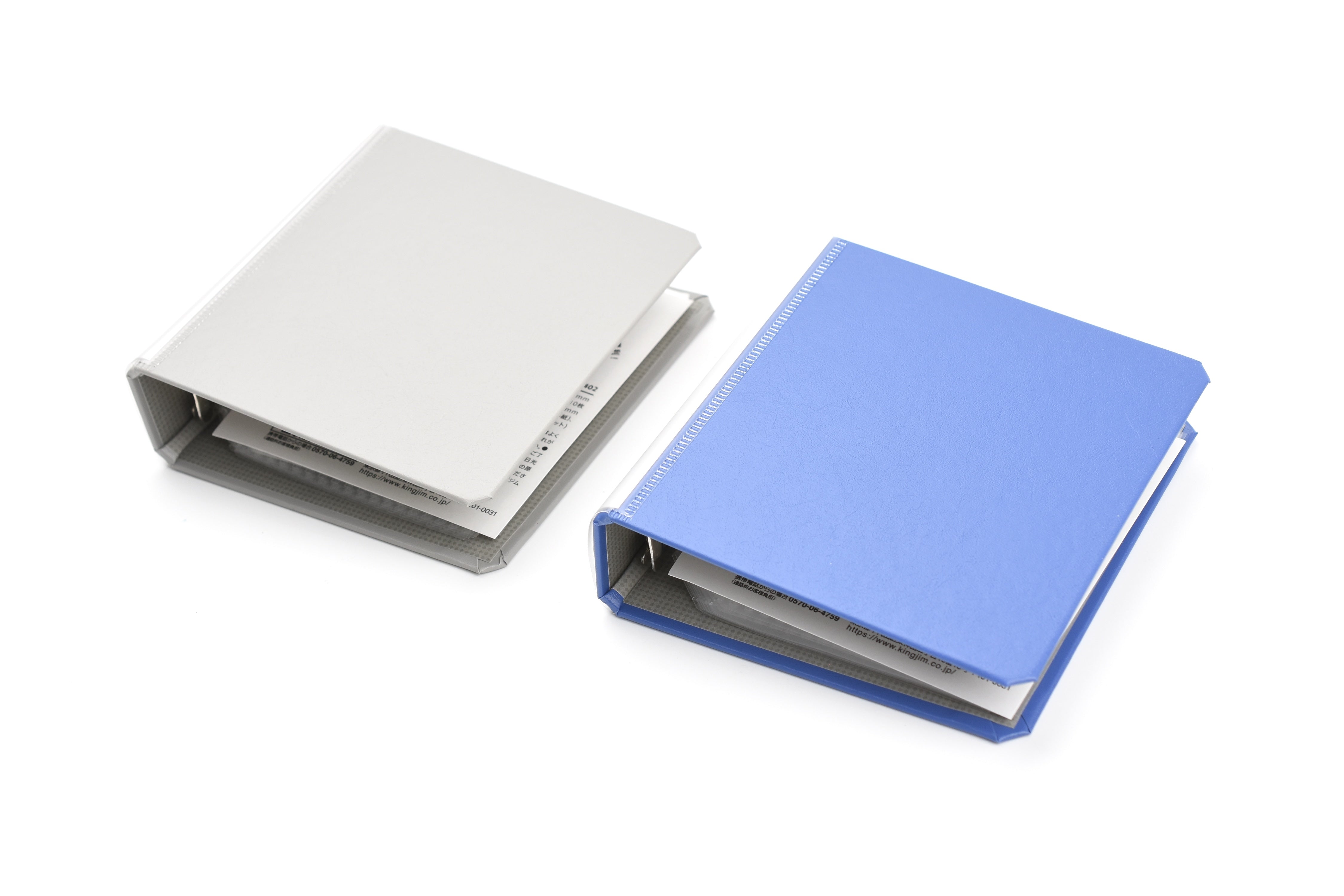 King JIM King FILE Mini Binder Gray King JIM King FILE Mini Binder Gray