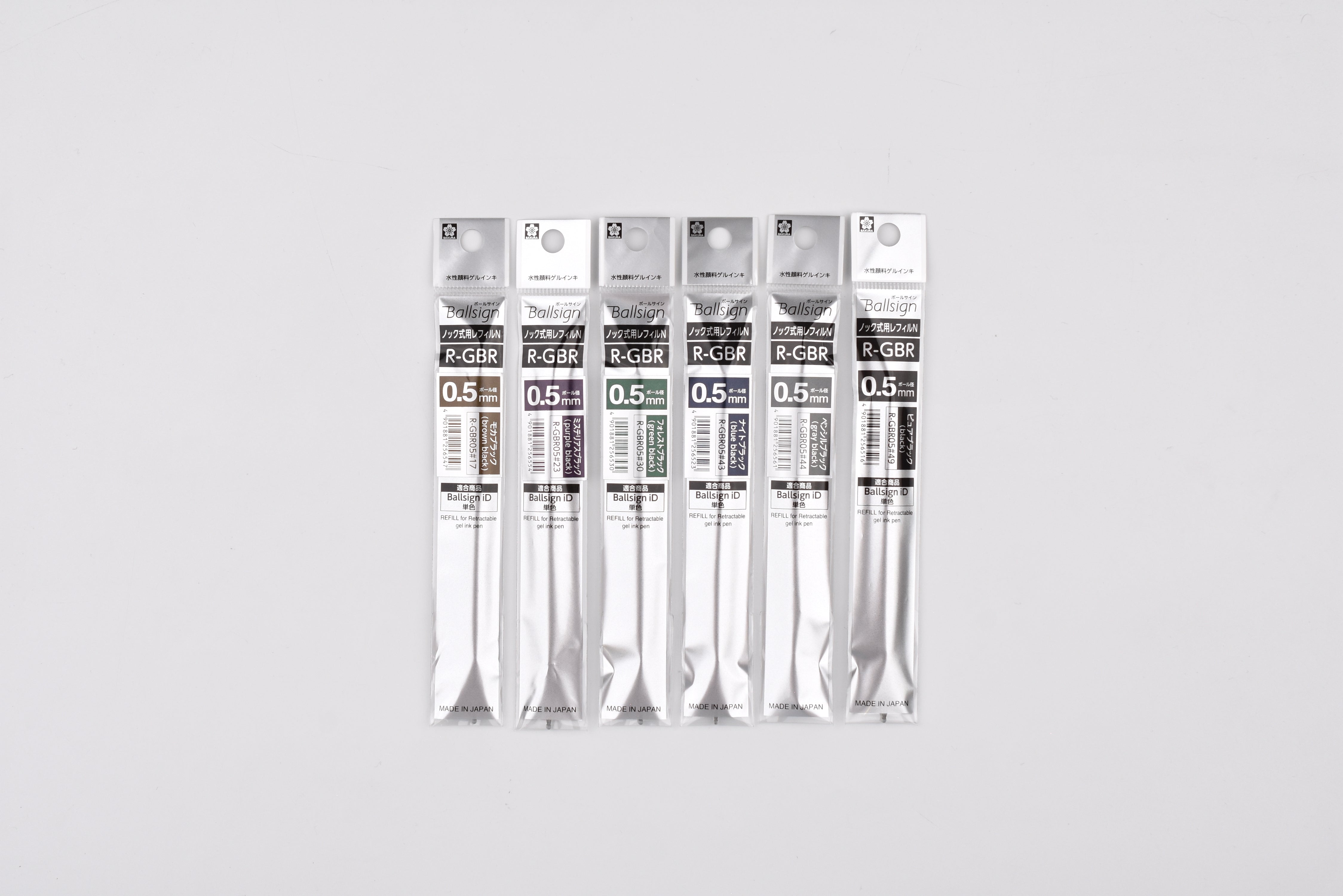 文房具・ステーショナリー Micro5,coinbox refill,v3 Sakura Ballsign iD Single Refill - 0.5mm – Yoseka Stationery
