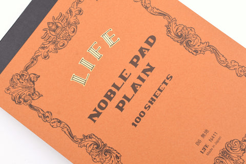 Life Noble Note Pad - B6 - Plain