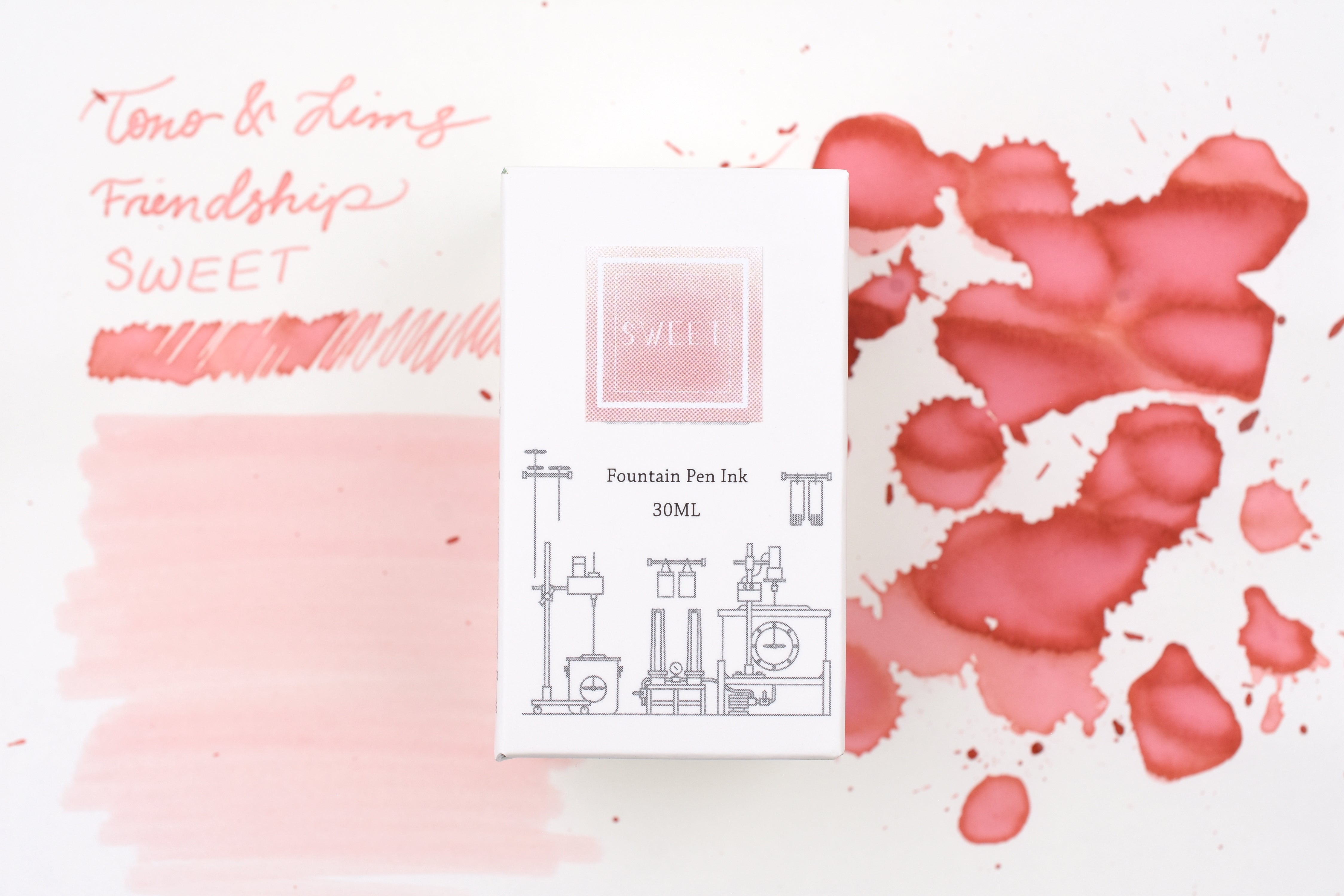 Tono & Lims Ink Bottle - Friendship - SWEET - 30ml – Yoseka Stationery