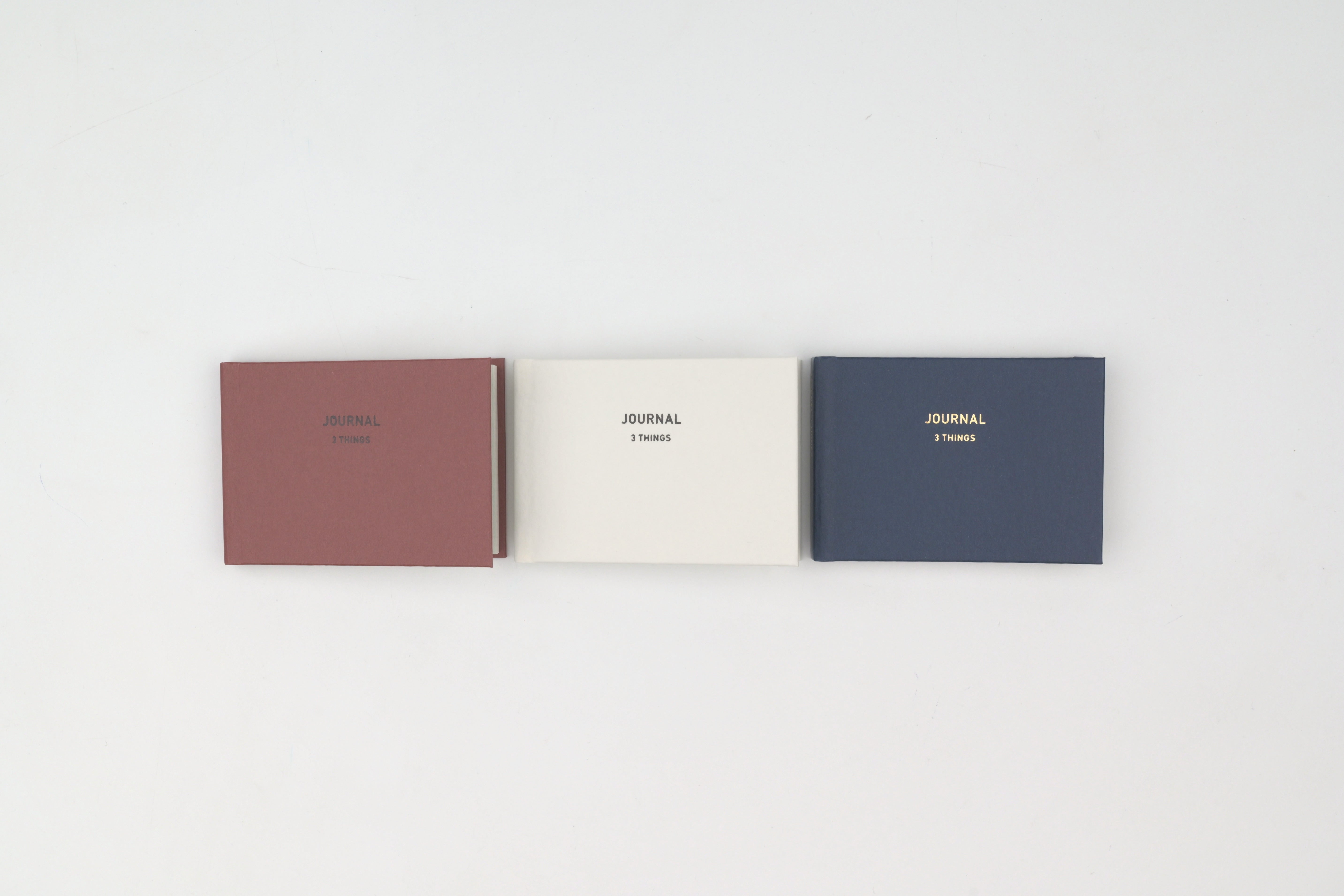 DAIGO Mini Date-Free Diary - Easy Journal 3 Things – Yoseka Stationery