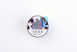 SODA Transparent Masking Tape - Stickers Roll - 30mm - Rolling Cat