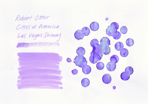 Robert Oster Signature Ink - Shake n' Shimmy - Cities of America Las Vegas - 50ml
