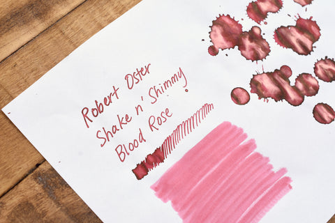 Robert Oster Signature Ink - Shake n' Shimmy - Blood Rose - 50ml