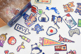 Greeting Life Flake Stickers - Japanese Culture