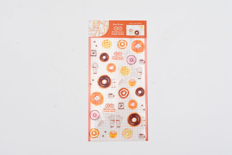 Furukawa Paper Sticker Sheet - Pantown - Niconico Marupan