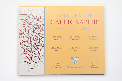 Clairefontaine Calligraphy Pad - Japon Paper - Blank