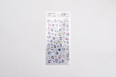 Mind Wave - Seal Stickers - Nitchmo satchmo