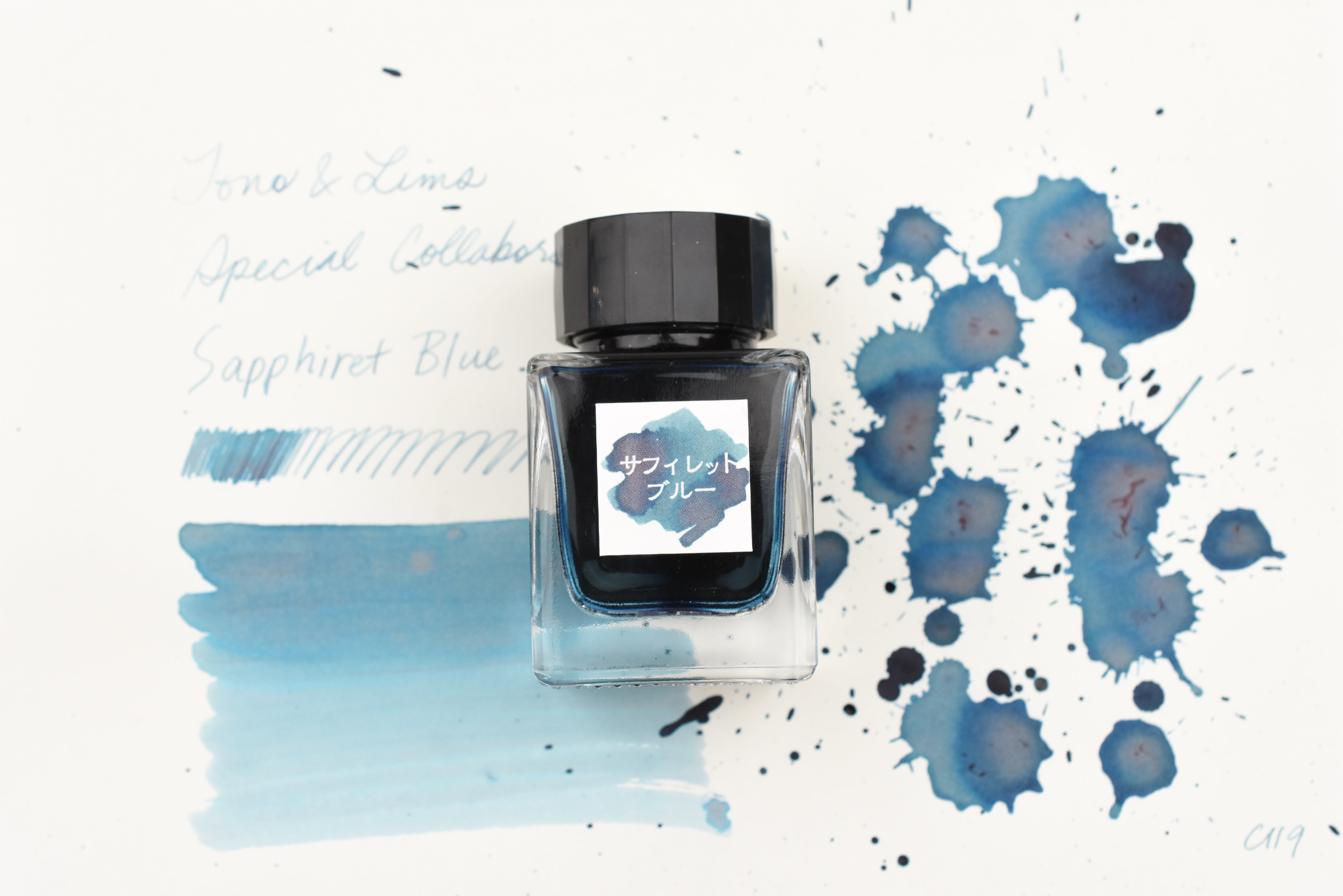 Tono & Lims Ink Bottle - Special Collaboration - Scales from the