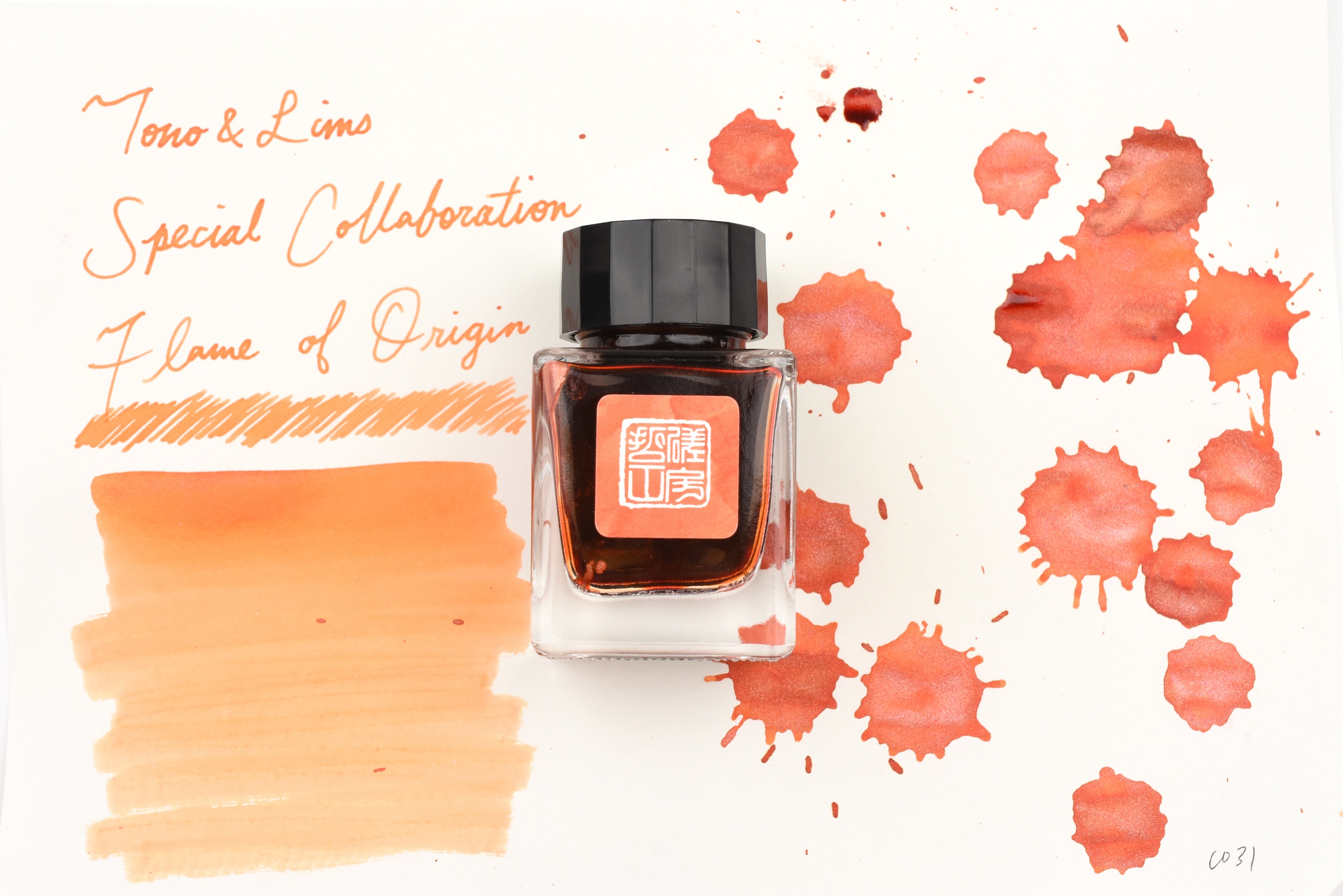 Tono & Lims Ink Bottle - Special Collaboration - Scales from the