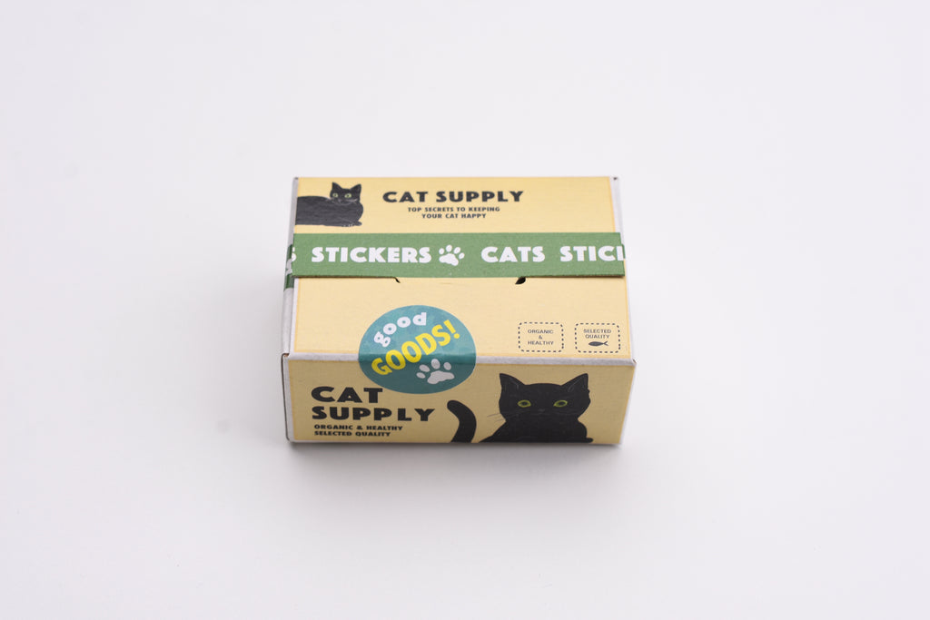 Greeting Life Flake Stickers - Cat Supplies – Yoseka Stationery