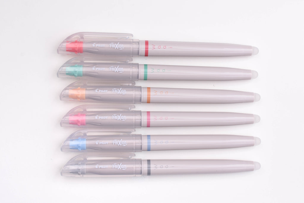 Review of Frixion Erasable Highlighters by Pilot – are they worth the cost?