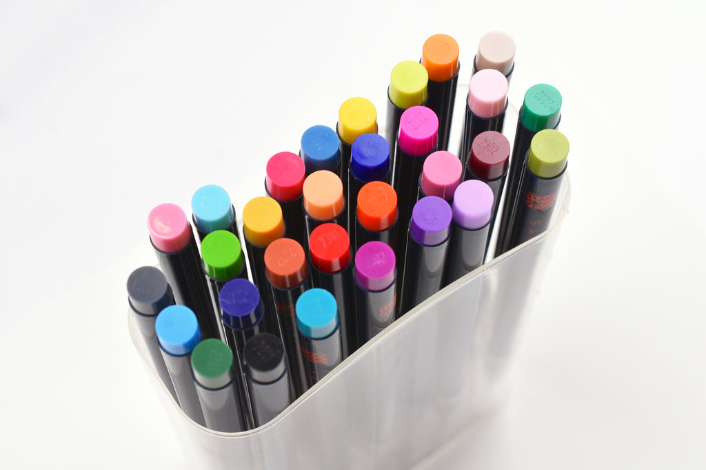 Pen Review: Sai Watercolor Brush Pens (Set of 30) - The Well-Appointed Desk