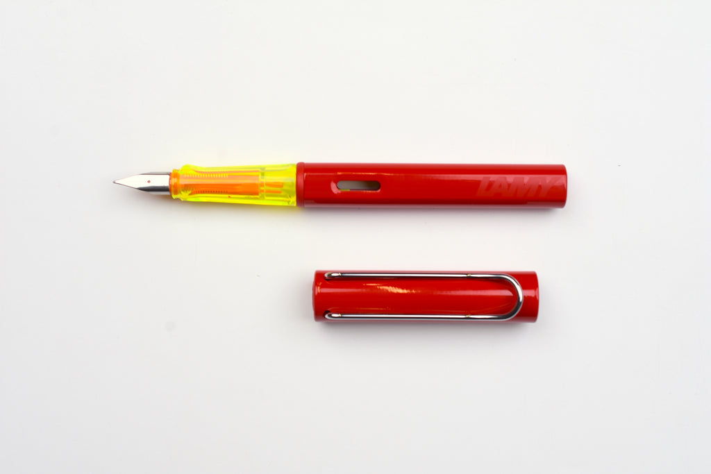 Lamy Al Star Glossy Red FP Pen set with Notebook Special Edition & Limited  Production 2022