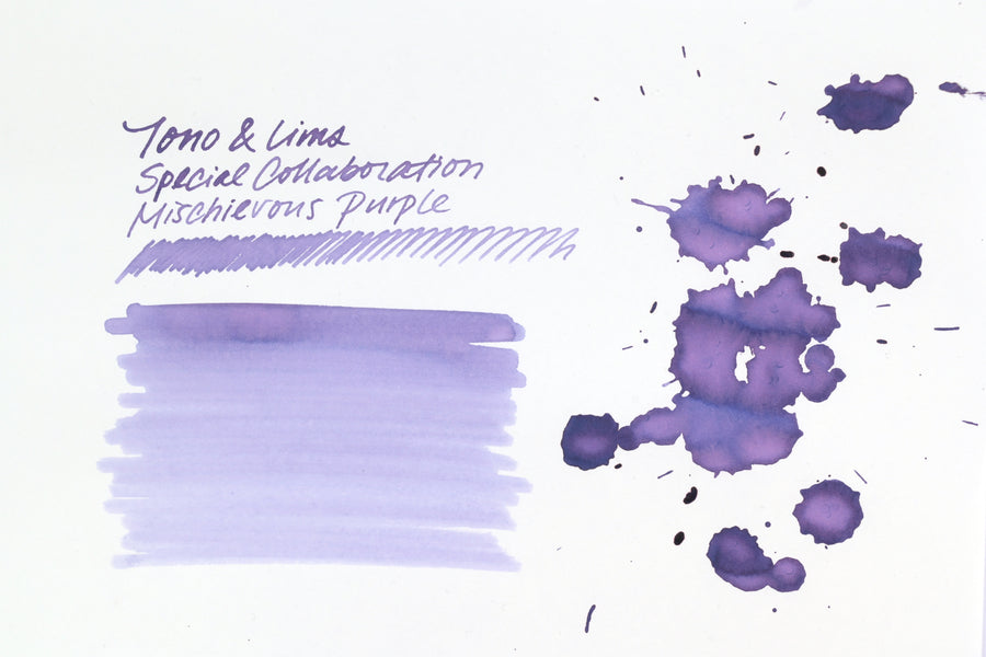 Tono & Lims Ink Bottle - Special Collaboration - Mischievous Purple (いたずらなパープル) - 30ml