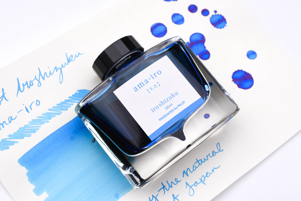 The WHOLE Pilot Iroshizuku Fountain Pen Ink Line