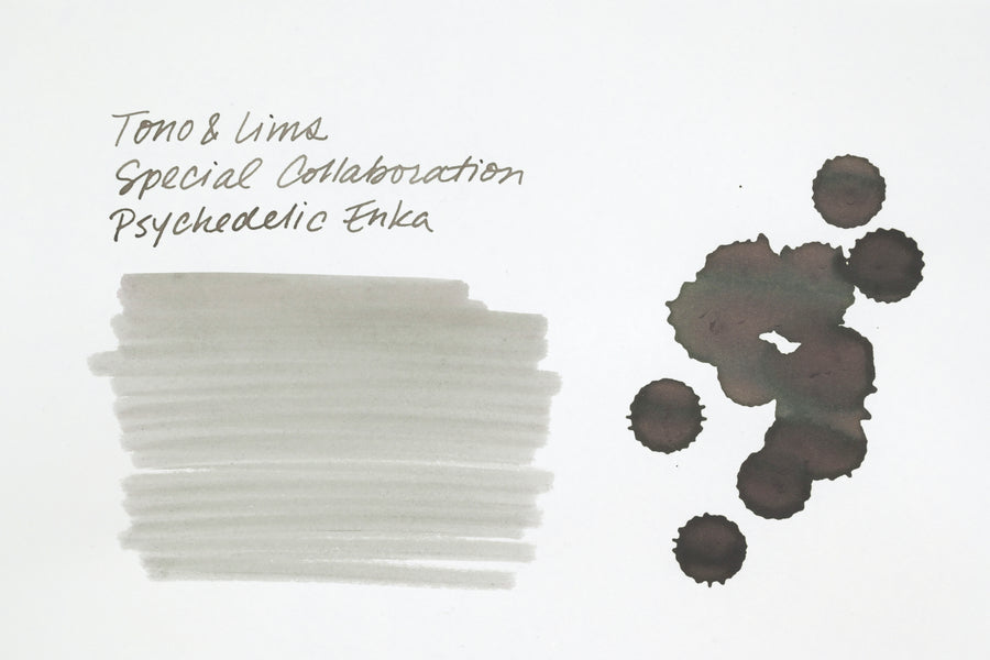 Tono & Lims Ink Bottle - Special Collaboration - Psychedelic Enka (サイケデリック えんか) - 30ml