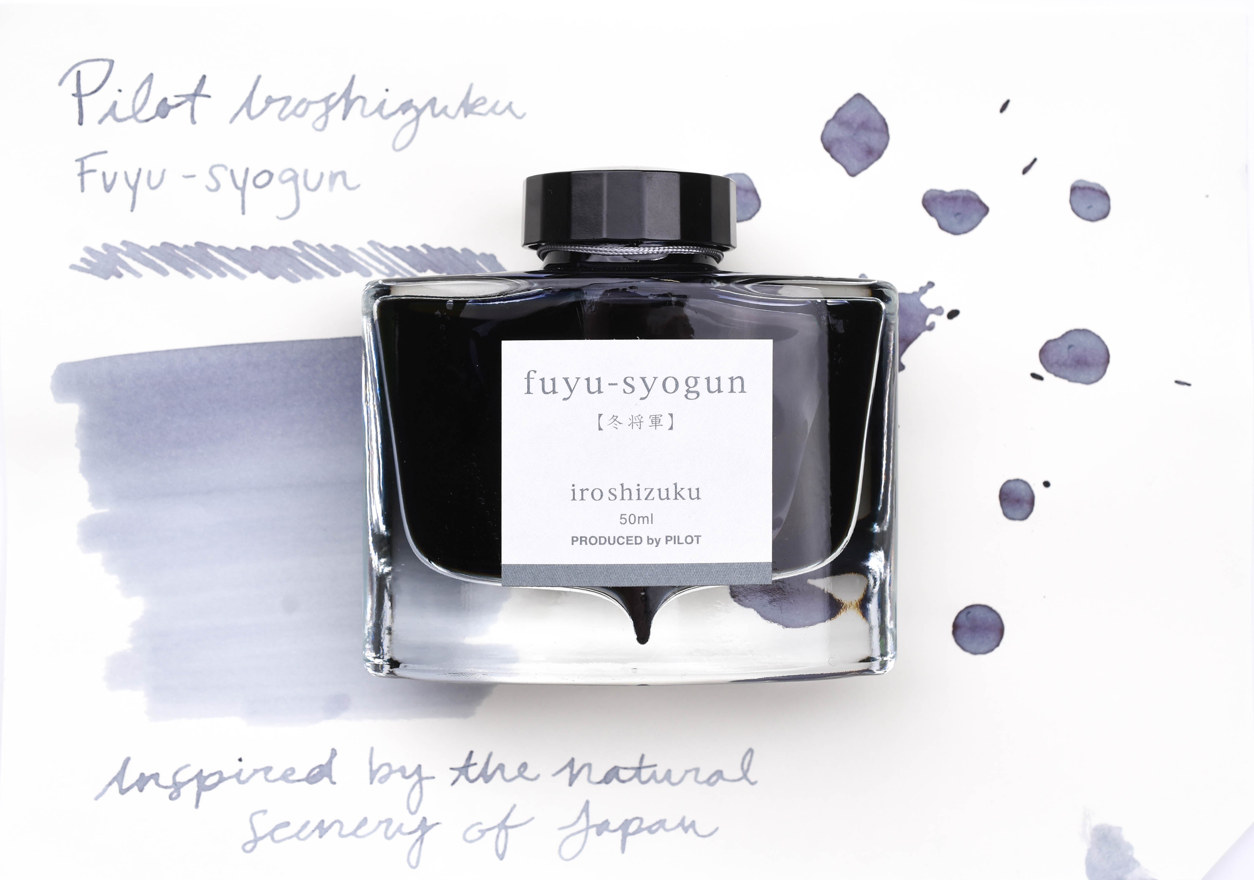 Pilot Iroshizuku Ink Fuyu-syogun 50 mL Bottle Ink – Yoseka