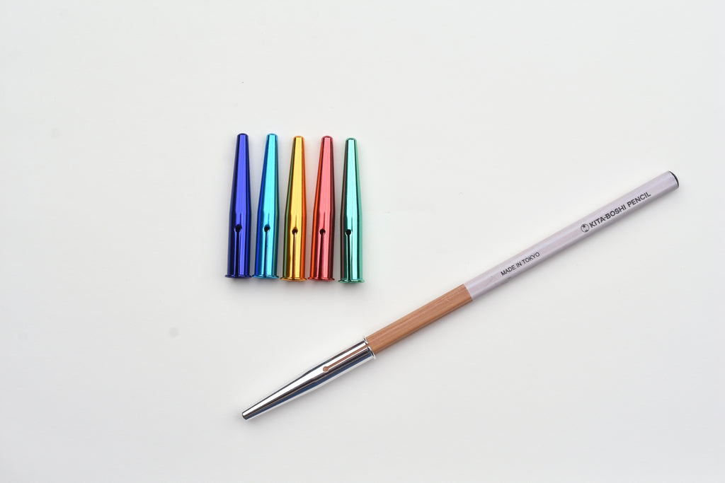 Kutsuwa Stad Pencil Cap, Metal, 6 Colors (RB016)