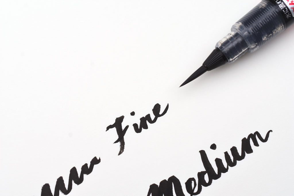 ZEBRA FUDE BRUSH PEN - Brush Pen Review for Calligraphy and
