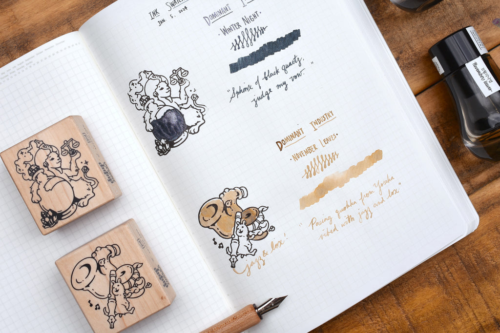 Stationery Zoo - Pacing Quokka Ink Stamp