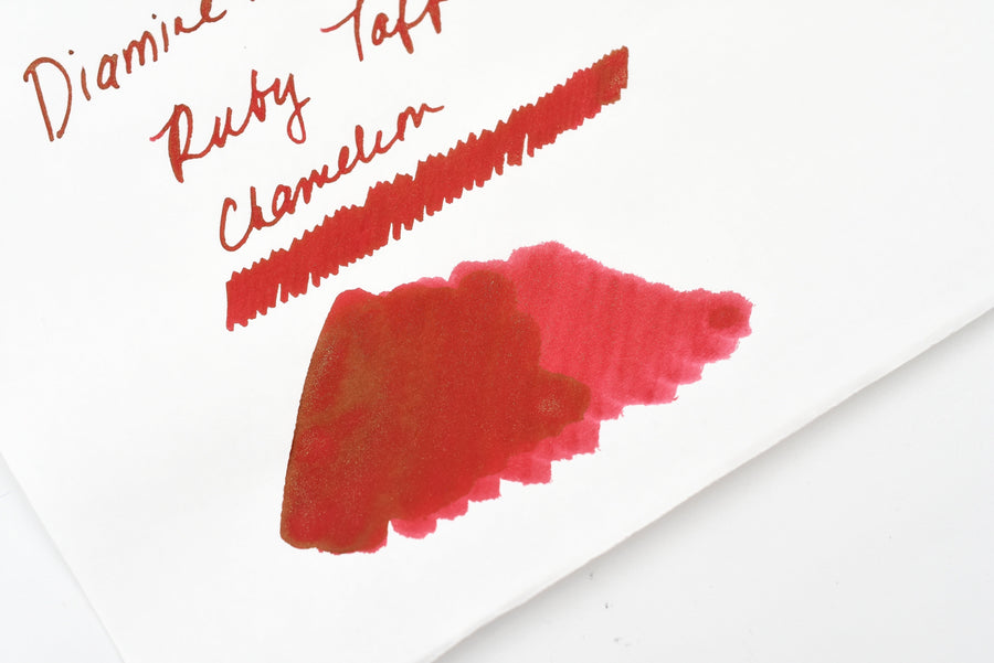Diamine Teal Edition - Chameleon - Ruby Taffeta
