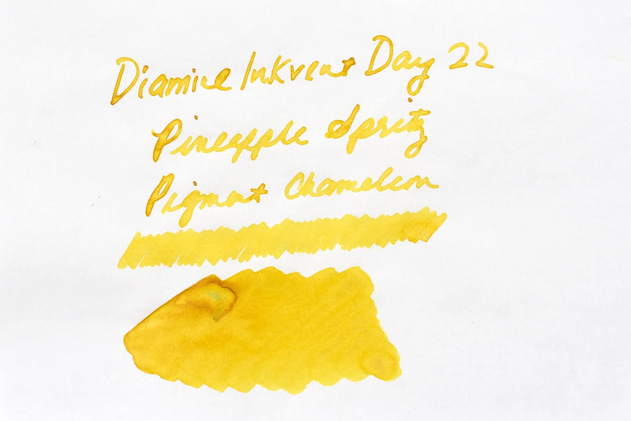 Diamine Teal Edition - Pigment Chameleon - Pineapple Spritz