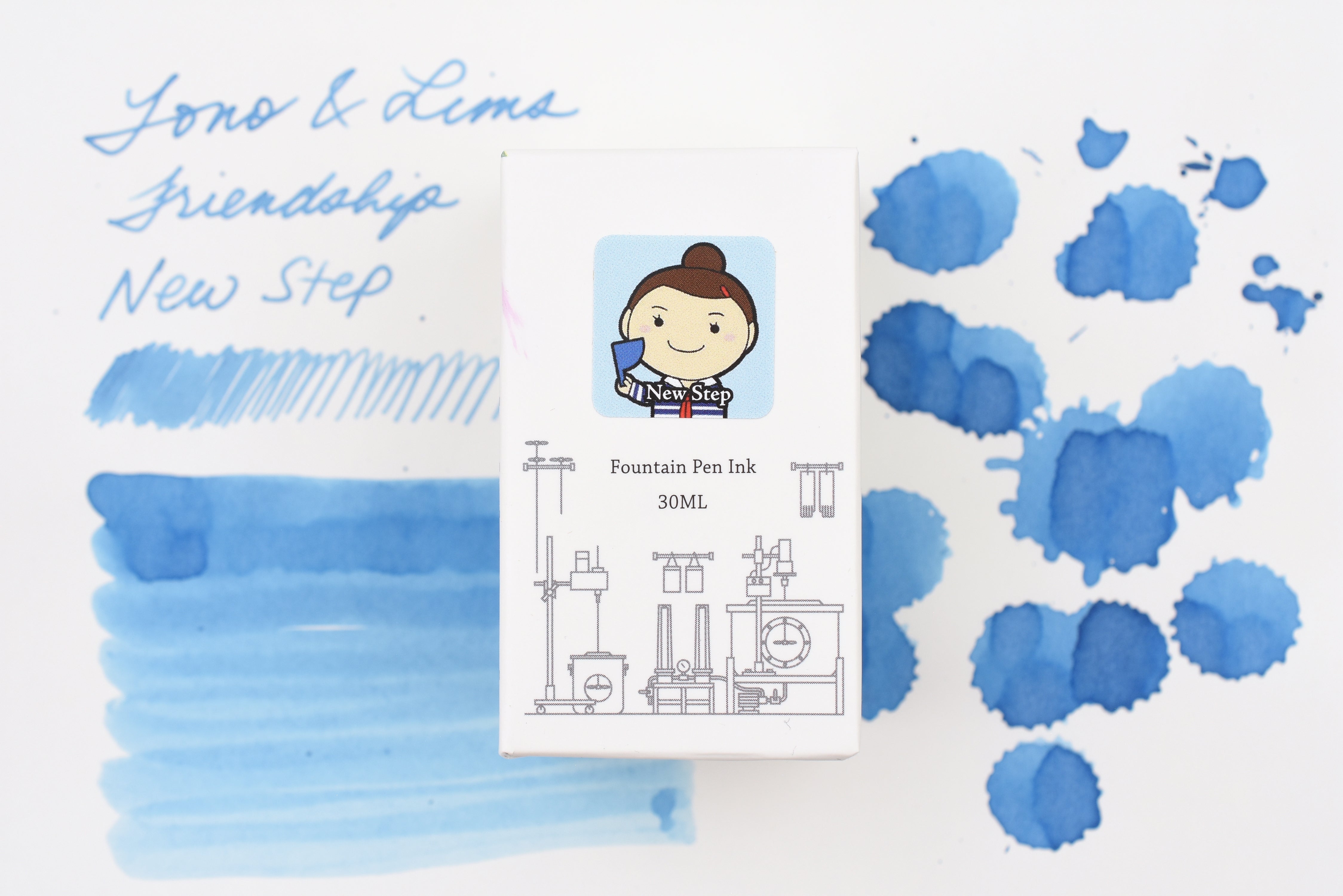 TONO&LIMS インク Tono & Lims Ink Bottle - Friendship - New Step - 30ml – Yoseka