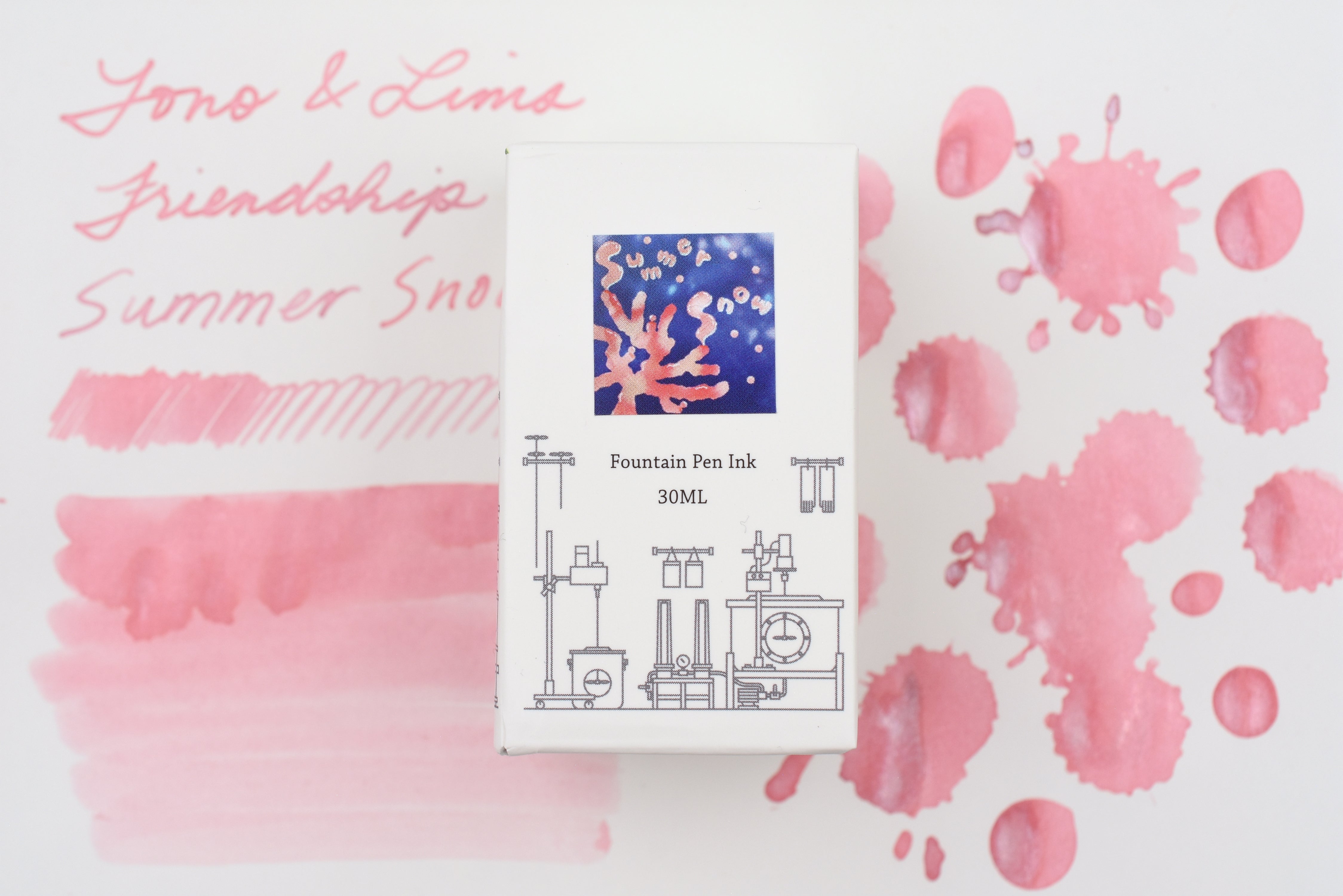 Tono & Lims Ink Bottle - Friendship - Summer Snow - 30ml – Yoseka