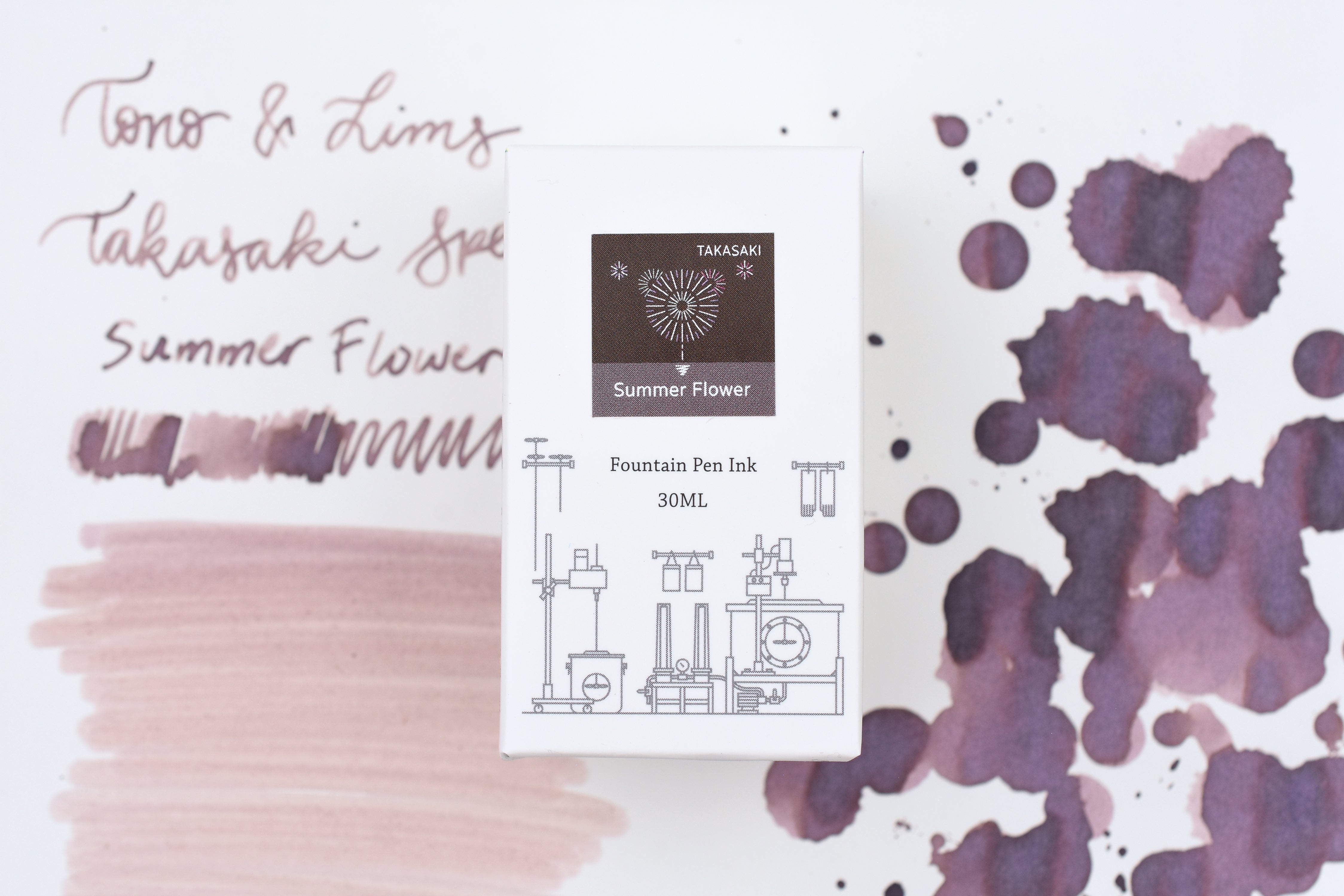 Tono & Lims Ink Bottle - Special Collaboration - Scales from the