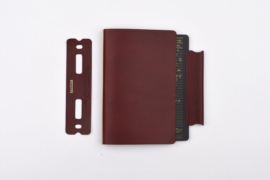 PLOTTER - Liscio Leather Binder - Bible Size - Limited Edition Box