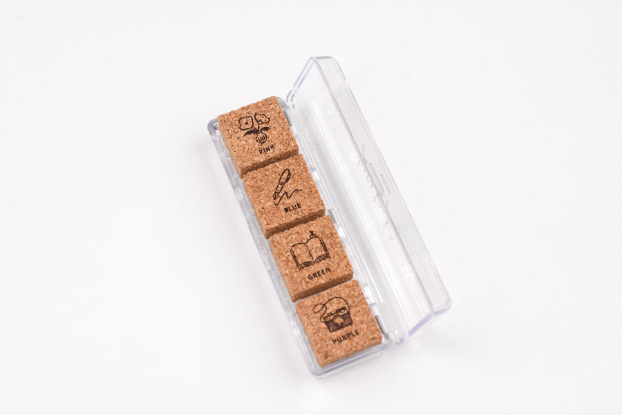 Yuru Log Paintable Stamp - Pre-Inked - Daily Life