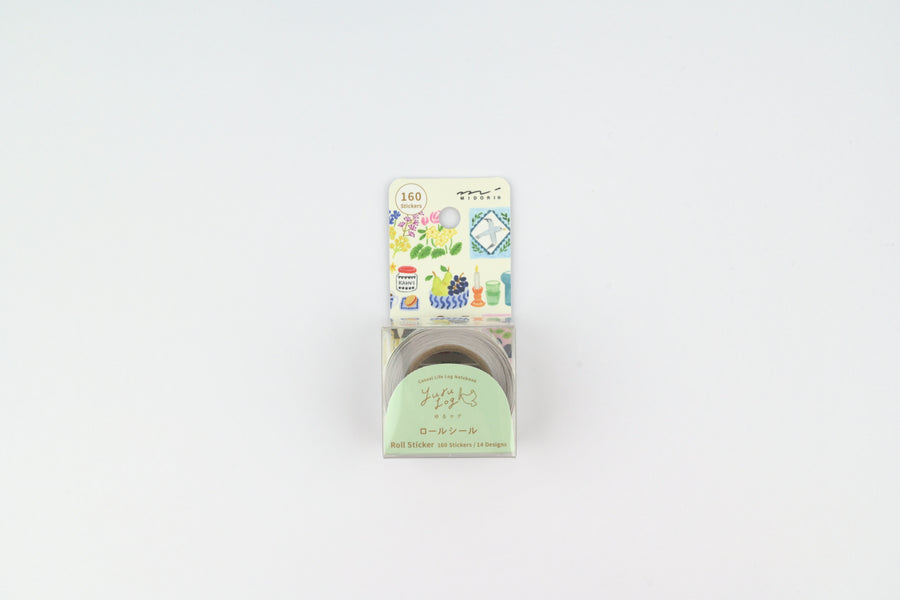 Yuru Log Roll Stickers - Stamp
