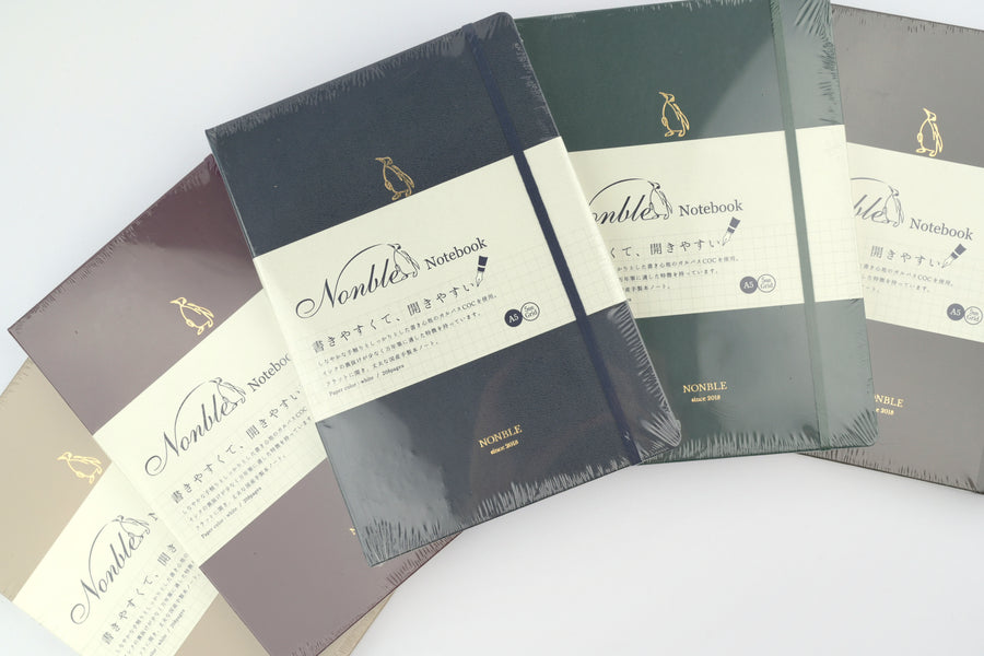 Nonble Hardcover Notebook - A5 - Grid